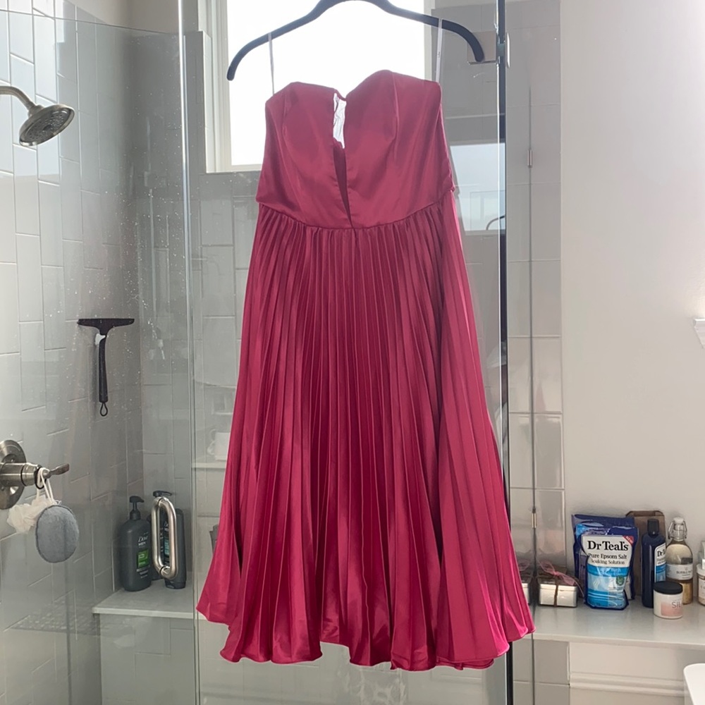 Hot Pink Cocktail Dress from Lulu’s